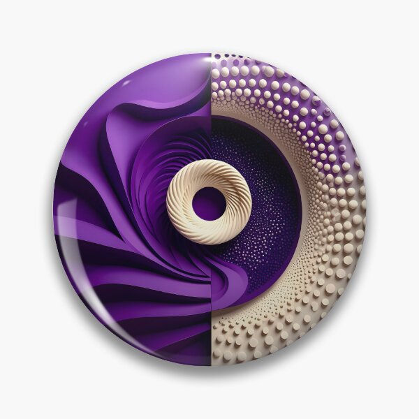 Item preview, Dynamic Purple Swirl Pattern designed and sold by Vicky Brago-Mitchell®.