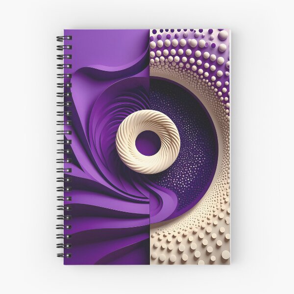 Item preview, Dynamic Purple Swirl Pattern designed and sold by Vicky Brago-Mitchell®.
