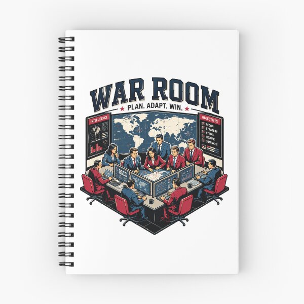 Item preview, War Room Strategy Team Mission Control Leadership Graphic designed and sold by Abidel.