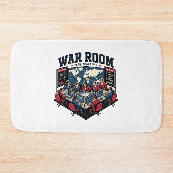 Item preview, War Room Strategy Team Mission Control Leadership Graphic designed and sold by Abidel.