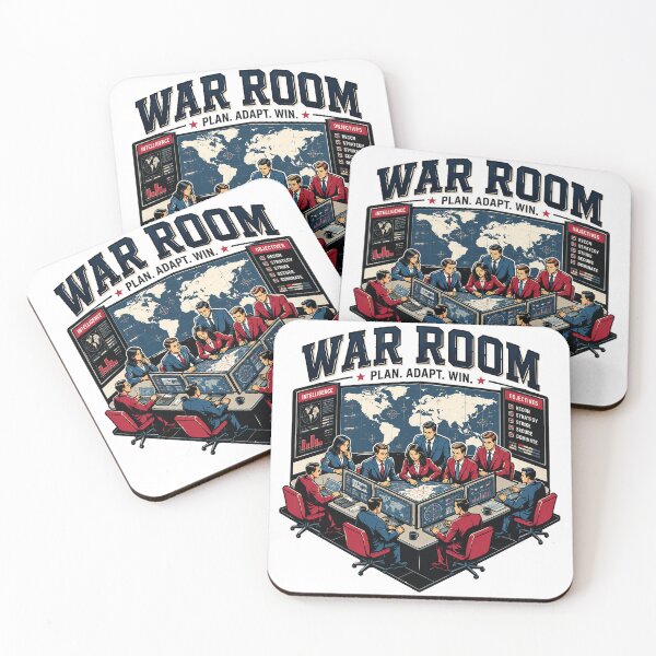 Item preview, War Room Strategy Team Mission Control Leadership Graphic designed and sold by Abidel.