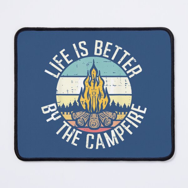 Item preview, Life is Better By The Campfire Retro Camper Design designed and sold by MarquezoqdTees.