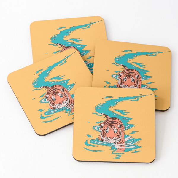 Item preview, Lake tiger designed and sold by Swadeillustrations.