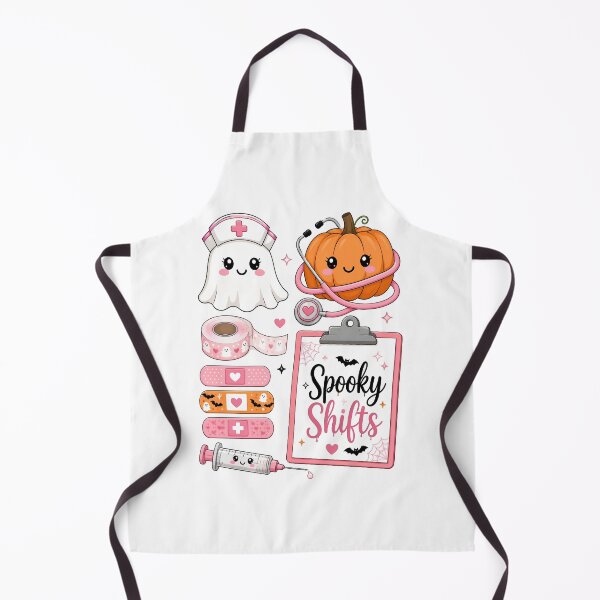 Item preview, Spooky Shifts Cute Nurse Halloween designed and sold by Sovereign Supply Co..