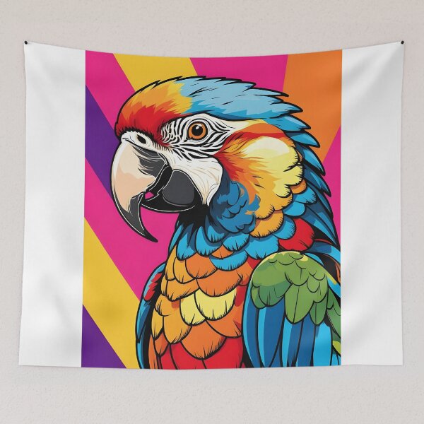 Item preview, Cute parrot colorfull  designed and sold by frankswilmeno88.