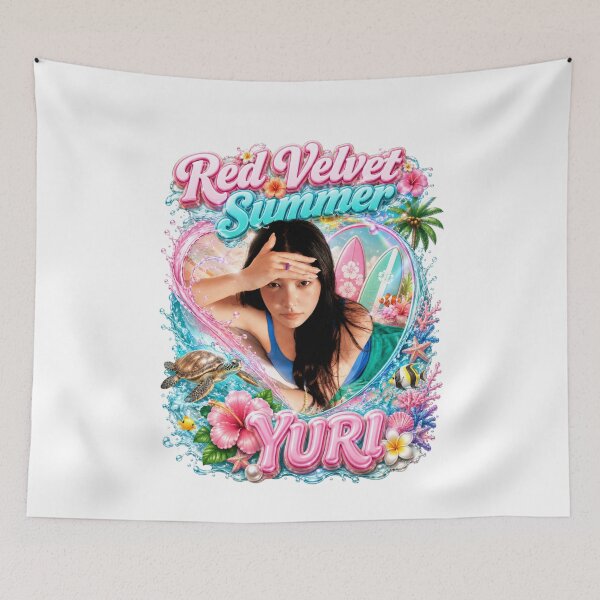 Item preview, Red Velvet Yeri Velvet Summer cute beachwear style graphic designed and sold by Valereekmerch.