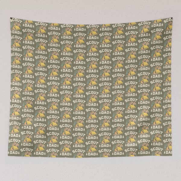 Item preview, Scout Dad Campfire Camping Adventure designed and sold by MarquezoqdTees.