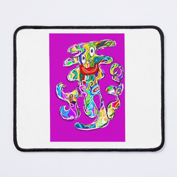 Item preview, Wavy illustrative dog designed and sold by Aimzeescrazycreations.