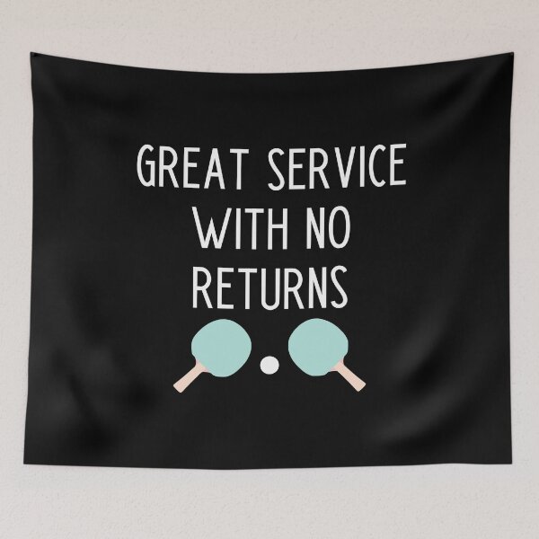 Item preview, Funny Table Tennis Slogan designed and sold by kapotka.