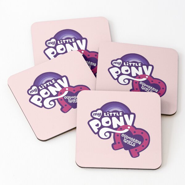 Item preview, My Little Pony Modern Neon Logo designed and sold by Ardonaredb.