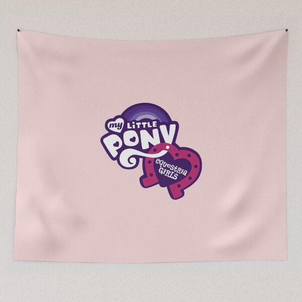Item preview, My Little Pony Modern Neon Logo designed and sold by Ardonaredb.