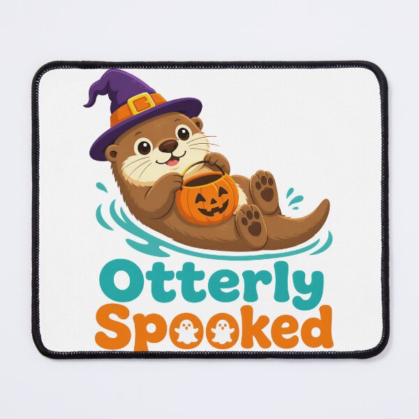 Item preview, Otterly Spooked Design designed and sold by PawsPositive.