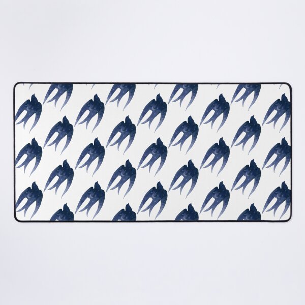Item preview, Midnight Swallow, Celestial Bird, Cool Blue, Moon and Stars designed and sold by Dormitria.