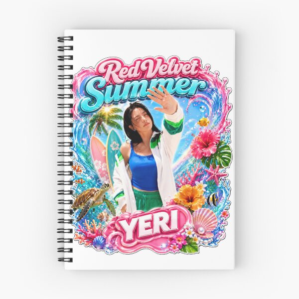 Item preview, Red Velvet Yeri Velvet Summer giant ocean surfboard design designed and sold by Valereekmerch.
