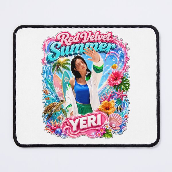 Item preview, Red Velvet Yeri Velvet Summer giant ocean surfboard design designed and sold by Valereekmerch.