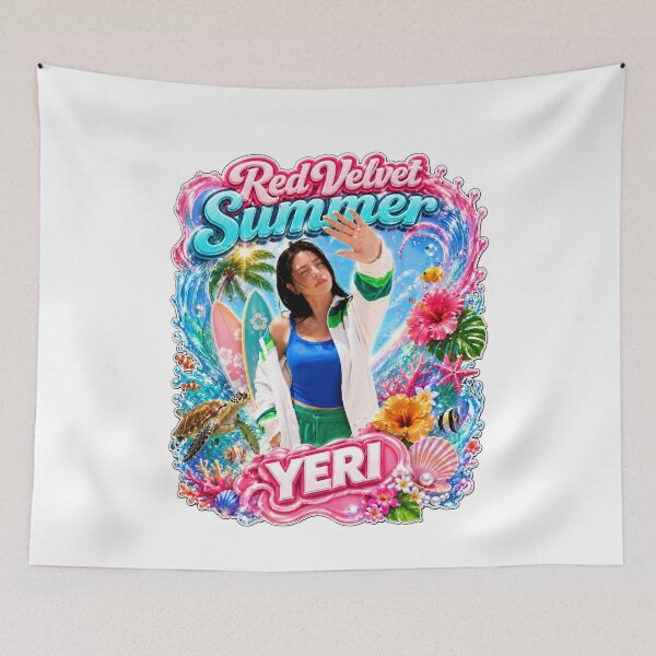 Item preview, Red Velvet Yeri Velvet Summer giant ocean surfboard design designed and sold by Valereekmerch.