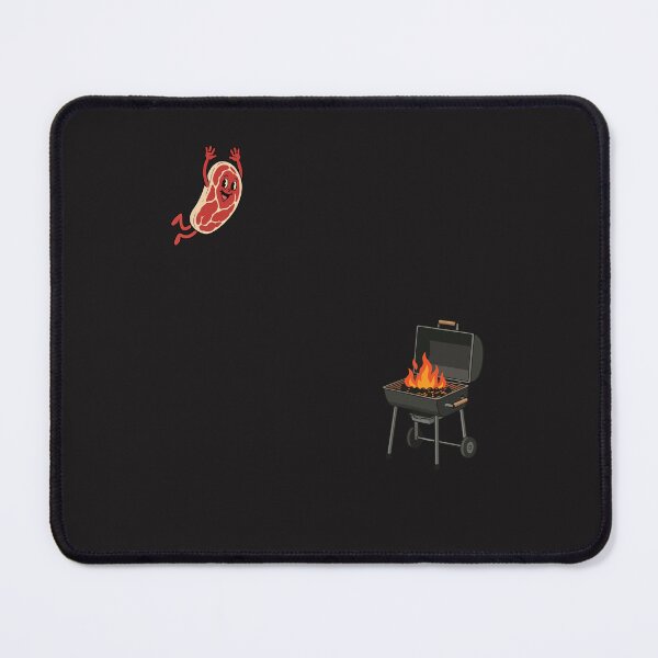 Item preview, Funny Running Bacon BBQ Grill Meat Lover Cartoon designed and sold by kiralynstration.