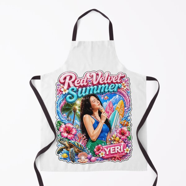 Item preview, Yeri Red Velvet Velvet Summer retro island sunset poster designed and sold by Valereekmerch.