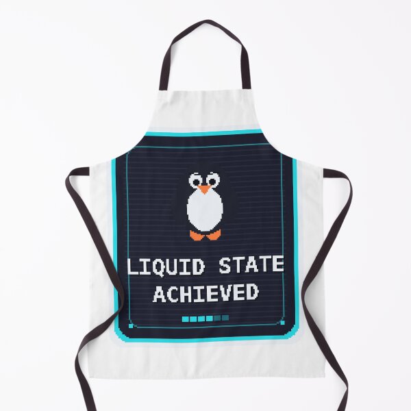 Item preview, Liquid State Achieved — Funny Pixel Art Summer Burnout Humor designed and sold by One More Run.