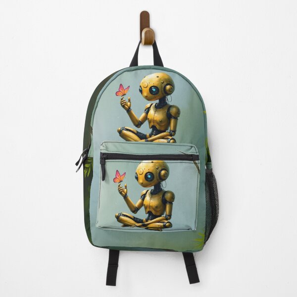 Item preview, Nox Finds Wonder – A Curious Robot's First Butterfly. designed and sold by nicky2342.