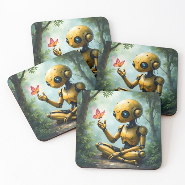 Item preview, Nox Finds Wonder – A Curious Robot's First Butterfly.  designed and sold by nicky2342.
