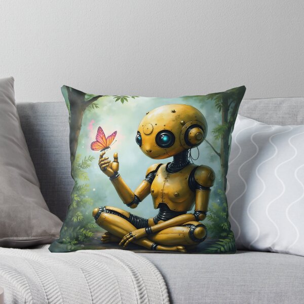 Item preview, Nox Finds Wonder – A Curious Robot's First Butterfly.  designed and sold by nicky2342.