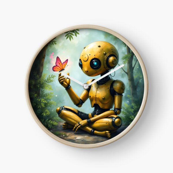 Item preview, Nox Finds Wonder – A Curious Robot's First Butterfly.  designed and sold by nicky2342.