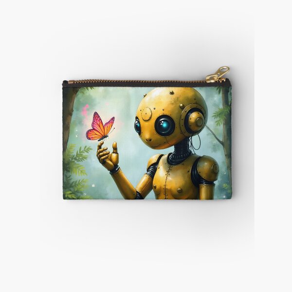 Item preview, Nox Finds Wonder – A Curious Robot's First Butterfly.  designed and sold by nicky2342.