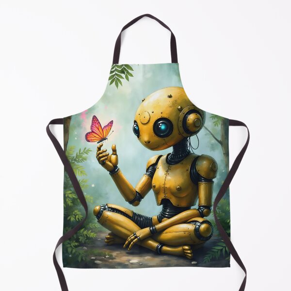 Item preview, Nox Finds Wonder – A Curious Robot's First Butterfly. designed and sold by nicky2342.