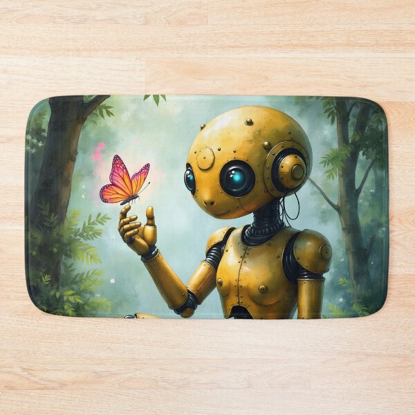 Item preview, Nox Finds Wonder – A Curious Robot's First Butterfly.  designed and sold by nicky2342.