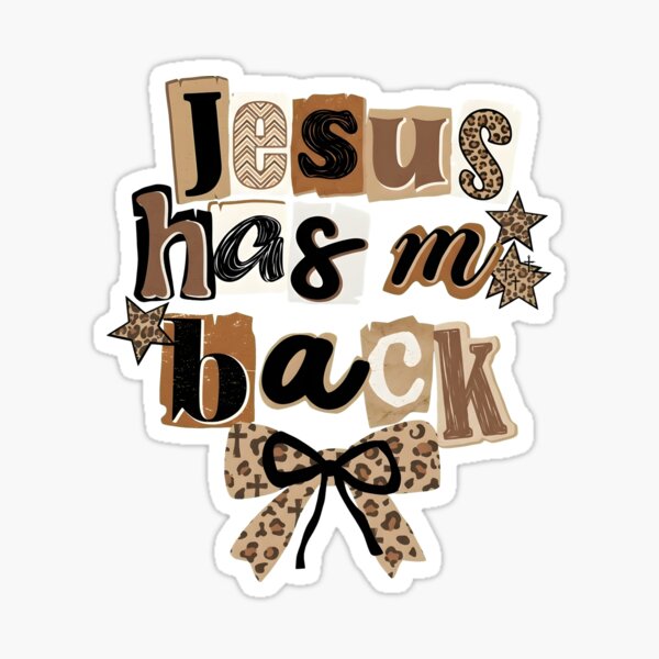 Item preview, Jesus Has My Back designed and sold by DaiTa250.
