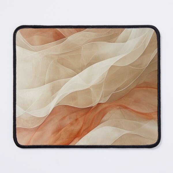 Item preview, Terracotta Dunes — Abstract silk waves, earthy tones designed and sold by VestraDesign.