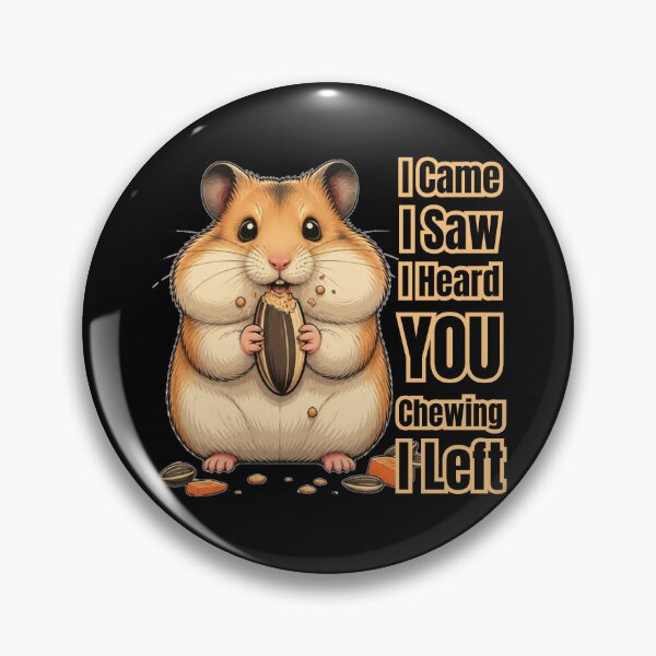 Item preview, I Came I Saw I Heard You Chewing I Left designed and sold by tellia-kallisto.