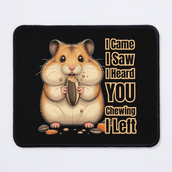 Item preview, I Came I Saw I Heard You Chewing I Left designed and sold by tellia-kallisto.