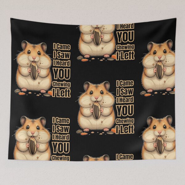 Item preview, I Came I Saw I Heard You Chewing I Left designed and sold by tellia-kallisto.