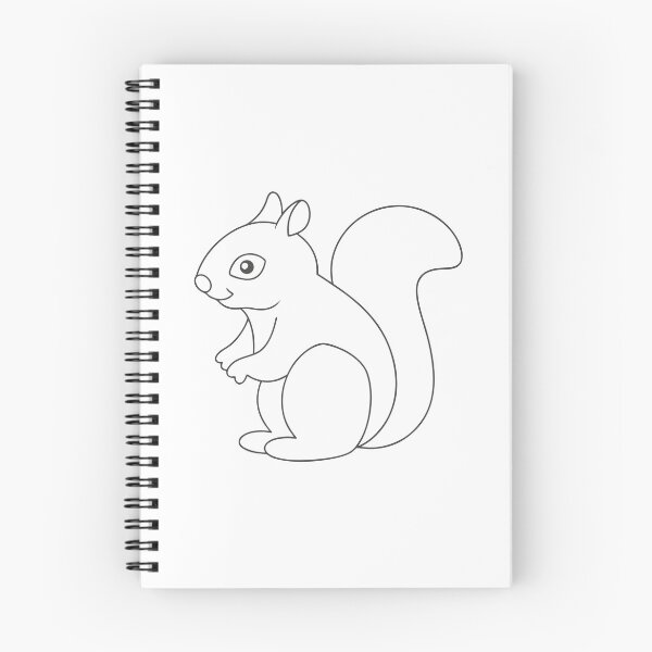 Item preview, Squirrel Friendly 1 Line Art Gift designed and sold by OneLine Studio.