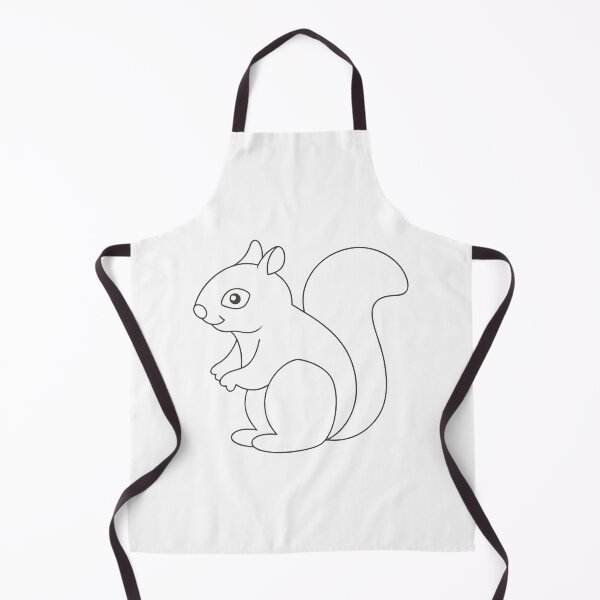 Item preview, Squirrel Friendly 1 Line Art Gift designed and sold by OneLine Studio.