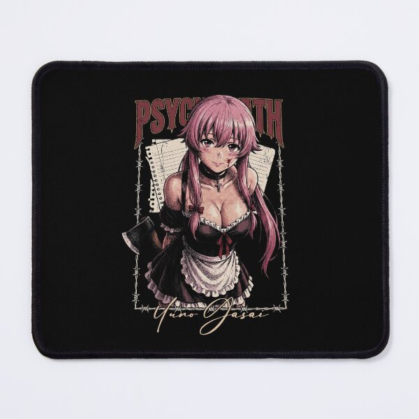 Item preview, Yuno Gasai Psycho Vintage designed and sold by MadShroomPrints.
