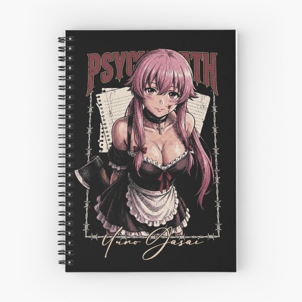 Item preview, Yuno Gasai Psycho Vintage designed and sold by MadShroomPrints.