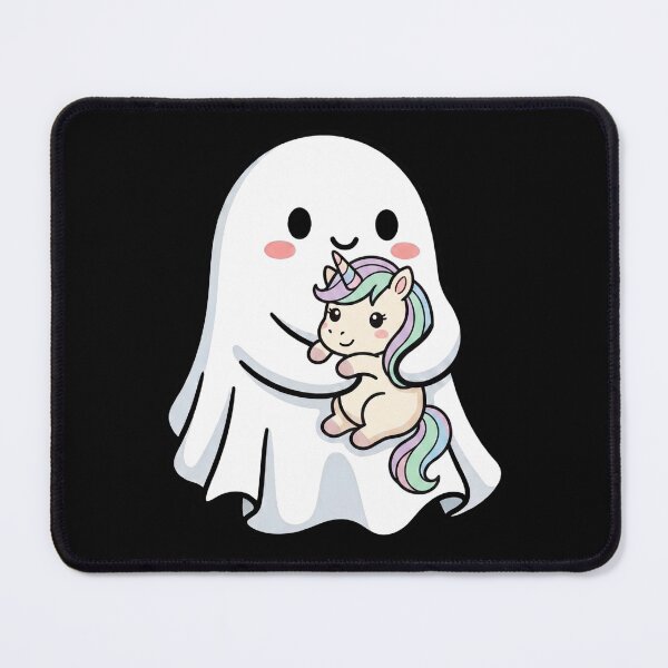 Item preview, Ghost Unicorn Kawaii Halloween designed and sold by dudelinart.