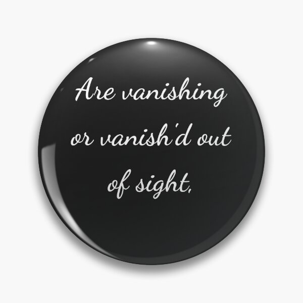 Item preview, “Are vanishing or vanish'd out of sight,” - handwriting white designed and sold by ariksworld.