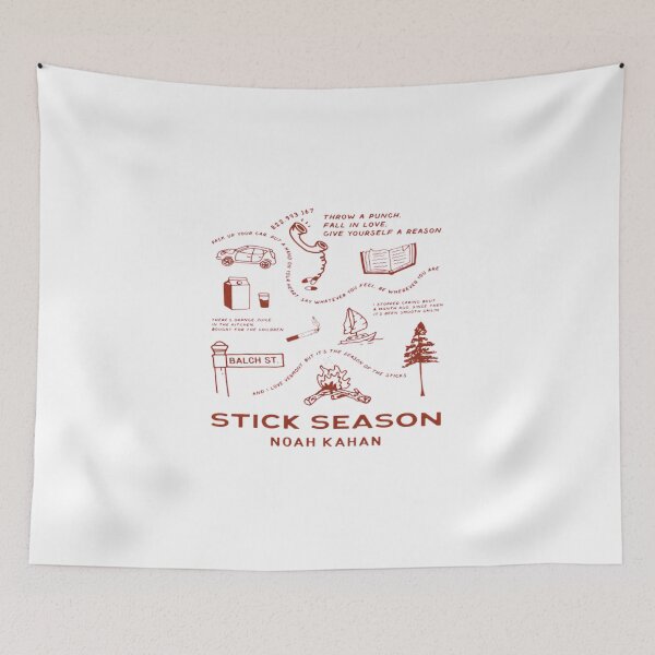 Item preview, Noah Kahan Stick Season Lyrics Aesthetic Folk Indie Music Design  designed and sold by Linhvocraig.