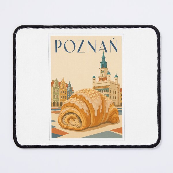 Item preview, Poznan St Martin Croissant Travel Poster designed and sold by Beyond Destinations.