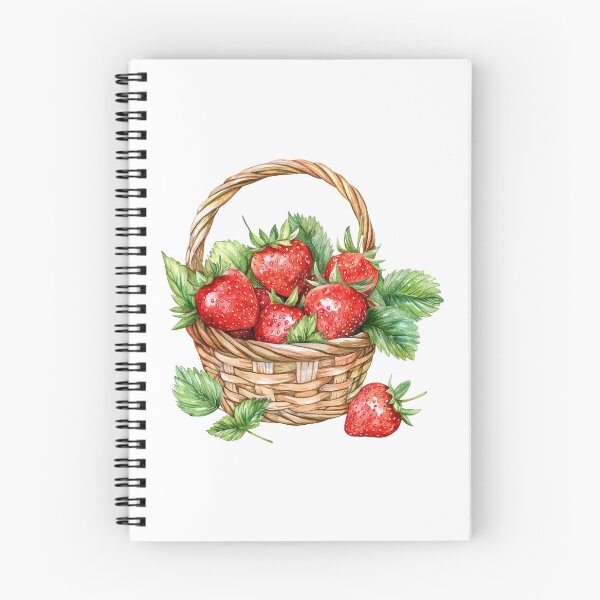 Item preview, Basket of Fresh Strawberries designed and sold by Munsonlookfor.