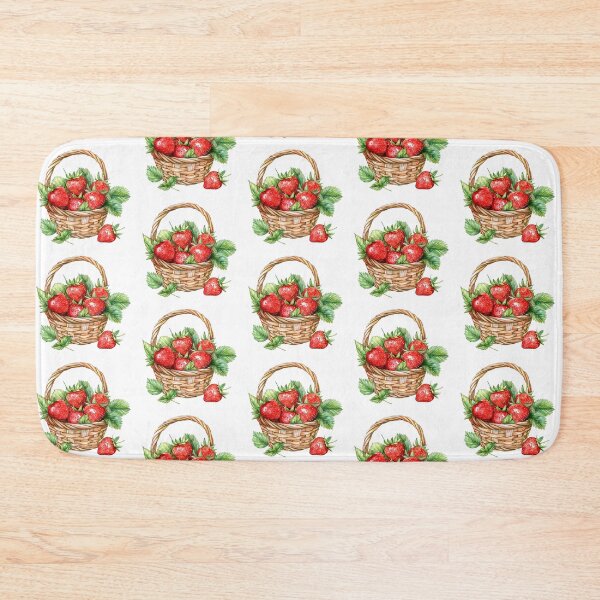 Item preview, Basket of Fresh Strawberries designed and sold by Munsonlookfor.