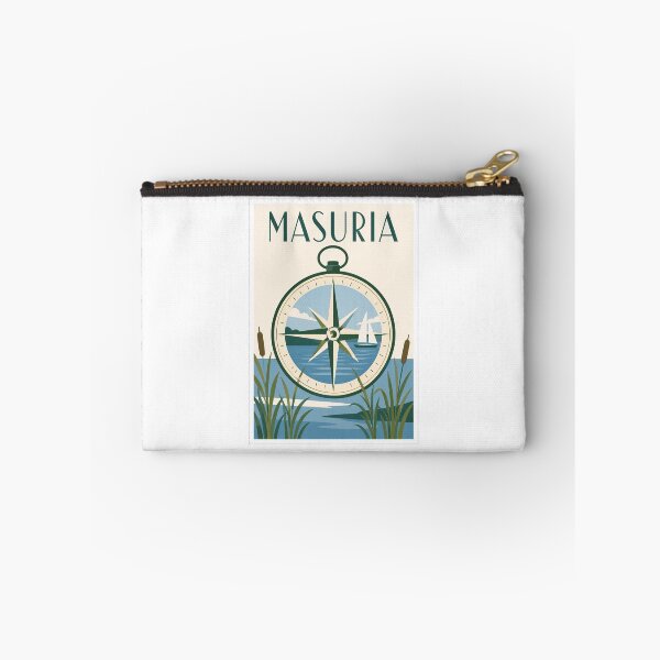 Item preview, Masuria Compass Lake Travel Poster designed and sold by Beyond Destinations.