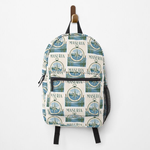 Item preview, Masuria Compass Lake Travel Poster designed and sold by Beyond Destinations.