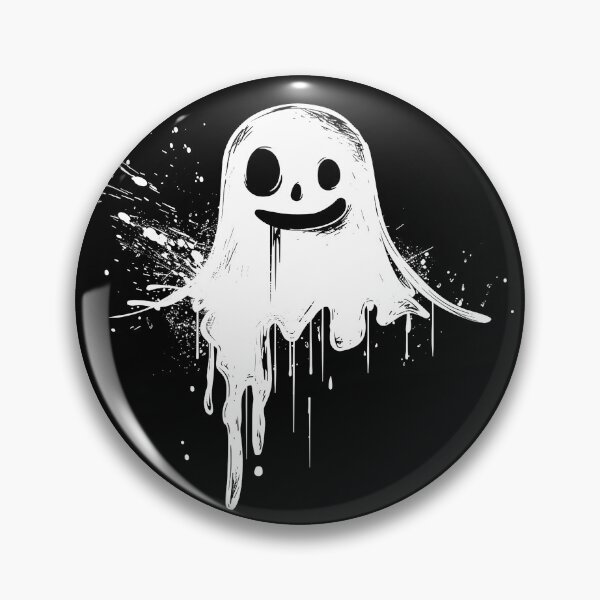 Item preview, Cute Melting Ghost Spooky Halloween Cartoon designed and sold by inkoutninja.