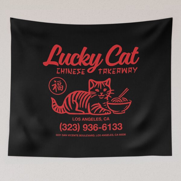 Item preview, lucky cat chinese takeaway designed and sold by BLALGI.