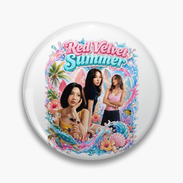 Item preview, Red Velvet Velvet Summer k-idol beauty summer visuals art print designed and sold by Valereekmerch.